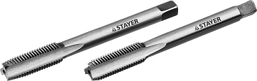 STAYER M8х1.0, комплект метчиков, 2 шт