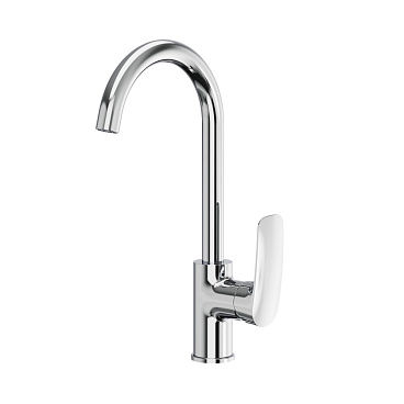 Смеситель для кухни Tokito Komaki хром с высоким изливом однорычажный (TOK-KOM-1013)