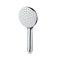 Лейка для душа Milardo Essential d110 мм 1 режим без шланга пластик хром (ESS1F11M18)