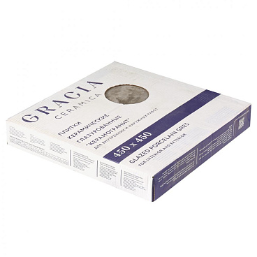 Керамогранит Gracia Ceramica Volterra Grey серый 450х450х8 мм (8 шт.=1,62 кв.м)