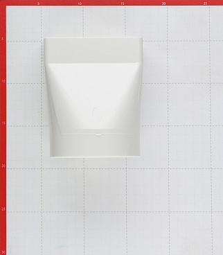 Соединитель эксцентриковый пластиковый для плоских воздуховодов 55х110 мм с круглыми d100 мм