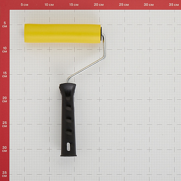 Валик резиновый 150 мм с ручкой Hesler