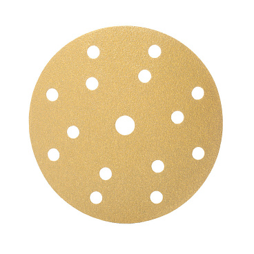 Диск шлифовальный КМ Gold d150 мм P180 на липучку бумажная основа (5 шт.)