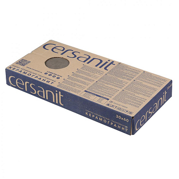 Керамогранит Cersanit Polaris темно-серый матовый 598х297х7,5 мм (10 шт.=1,77 кв.м)