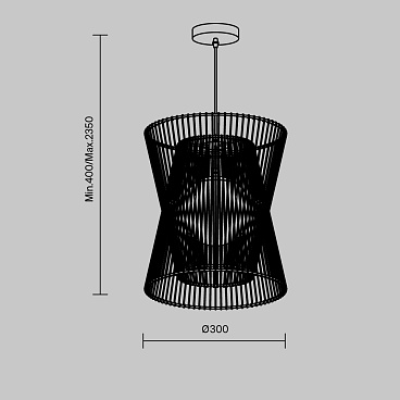 Подвесной светильник Freya FR5405PL-01B4