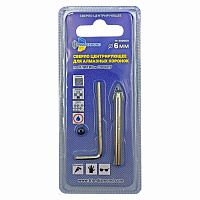 Сверло центрирующее твердосплавное Trio-Diamond (400000) для коронок алмазных d6 мм