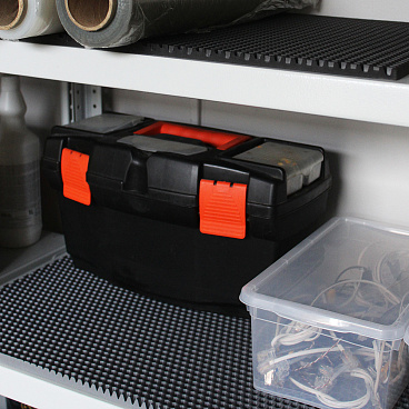 Коврик универсальный Еvaline ЭВА Соты 60х40 см черный