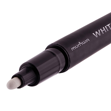 Маркер перманентный MunHwa белый грифель 2-4 мм