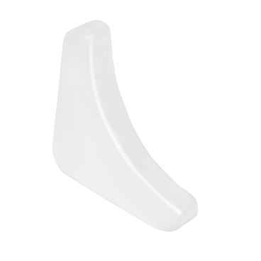 Заглушка керамическая 8х55 мм белая