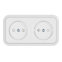 Розетка Svet накладная белая (EV0361-8320)