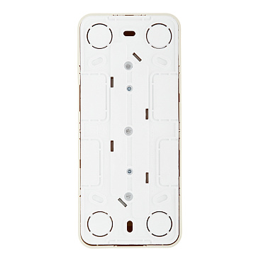 Розетка Systeme Electric Этюд накладная кремовая со шторками (PA16-010K)