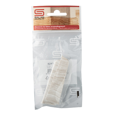 Заглушка торцевая Salag Lima 72 мм клен патина левая-правая (2 шт.)