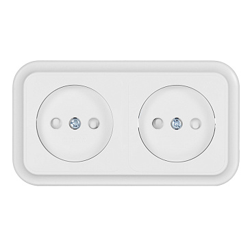 Розетка Svet накладная белая (EV0361-8320)