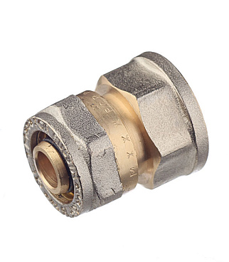 Соединитель прямой 16 обж(ц) х 1/2 ВР(г)