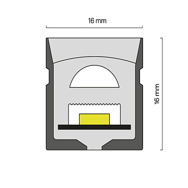 Гибкий неон Led Strip 432017