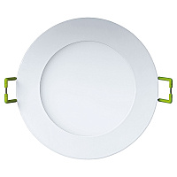 Светильник встраиваемый светодиодный белый 7 Вт 4000К IP20 Navigator ДВО (71375)