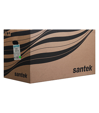 Унитаз-компакт Santek Лига с косым выпуском с сиденьем пластик белый (1.WH30.2.197)