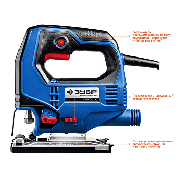 Лобзик электрический Зубр ЛП-500 К 500 Вт