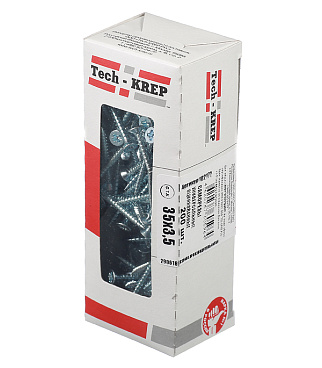 Саморезы универсальные 35x3,5 мм оцинкованные (200 шт.)