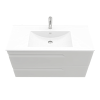 Тумба подв Атлас/Atlas 100 под умыв-к Creavit Su 100, кашемир матовый, арт. LA-WCAB-100-125