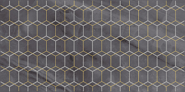 Prime Декор чёрный 25х50