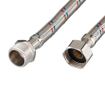 Подводка гибкая для воды VRT 1/2 ВР(г) х 1/2 НР(ш) 80 см (521377)