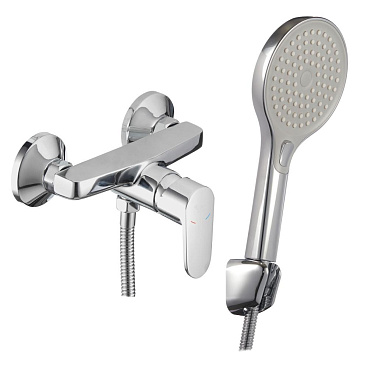 Смеситель для душа без излива Corsa Deco CX хром с лейкой однорычажный (FSHCX)