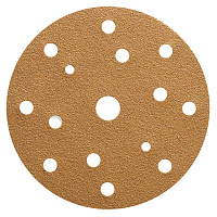 Диск шлифовальный Sunmight Gold d150 мм P60 на липучку бумажная основа (5 шт.)