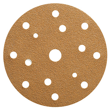 Диск шлифовальный Sunmight Gold d150 мм P60 на липучку бумажная основа (5 шт.)