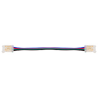 Коннектор для светодиодной ленты SMD RGB Wolta 12/24 В (3 шт.) (WLS-4PIN-RGB-10MM-2)