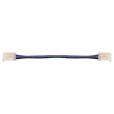 Коннектор для светодиодной ленты SMD RGB Wolta 12/24 В (3 шт.) (WLS-4PIN-RGB-10MM-2)