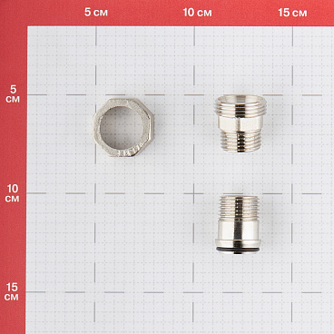 Американка прямая Valtec 1/2 НР(ш) х 1/2 НР(ш) латунная (VTr.728.N.0004)