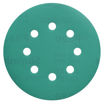 Диск шлифовальный Sunmight Film d125 мм P320 на липучку пленочная основа (5 шт.)