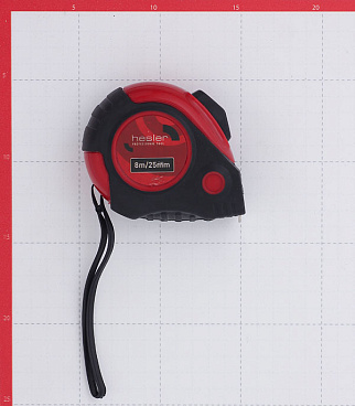 Рулетка Hesler с автостопом 8 м x 25 мм