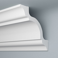 Плинтус потолочный из пенополистирола 150х150х2000 мм Плинтэкс I 150/150