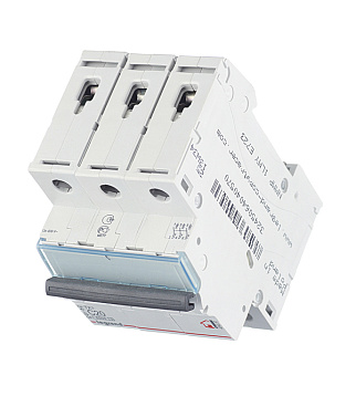 Автоматический выключатель модульный Legrand TX3 3P 20А тип C 6 кА 400 В (404057)