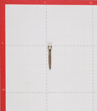 Саморезы для массивной доски 25x3,2 мм желтые (500 шт.)