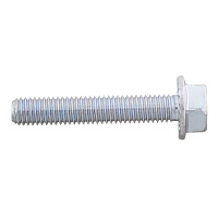 Болт оцинкованный M8x45 мм DIN 6921 10,9 с фланцем (30 шт.)