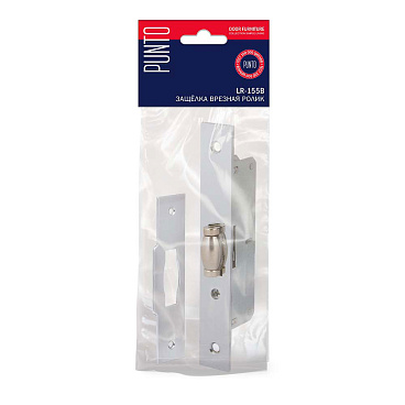 Защелка Punto LR-155B для легких дверей роликовая хром