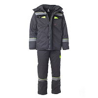Костюм рабочий мужской утепленный Спрут Корвет 56-58 рост 182-188 см темно-серый