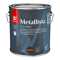 Краска по ржавчине Tikkurila/Tikkivala Metallista темно-коричневая гладкая глянцевая 2,3 л