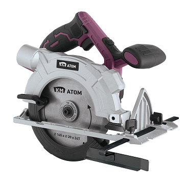 Пила дисковая аккумуляторная КМ АТОМ 18 В d165 мм без АКБ и ЗУ (СDS-181)