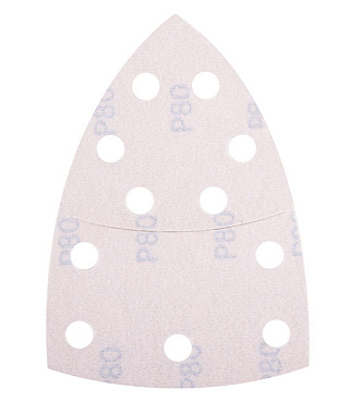 Лист шлифовальный Abraforce 150х102 мм P80 на липучку бумажная основа (5 шт.)