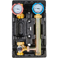 Насосная группа Rommer 1 ВР(г) х 1 1/2 НР(ш) с трехходовым приводным смесителем без насоса (RDG-1003-012501)