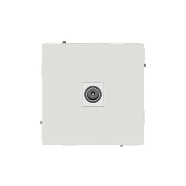 Розетка телевизионная DKC Kant встраиваемая белый песок (7010503DIY)