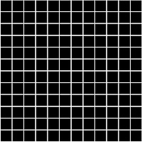 Темари черный матовый мозаика 20071  29,8х29,8