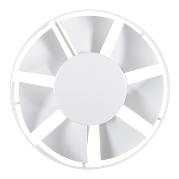 Вентилятор канальный осевой Auramax VP d125 мм белый