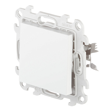 Выключатель Simon 24 Harmonie одноклавишный встраиваемый белый (2420101-030)