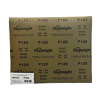Наждачная бумага Sunmight WPF D332 230х280 мм Р120 влагостойкая