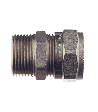 Соединитель прямой VALTEC (VTm.301.N.002005) 20 обж(ц) х 3/4 НР(ш)